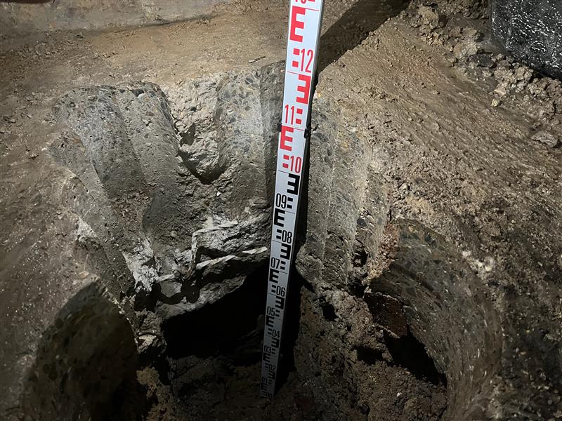 Great to have a reliable team like Thameside Groundworks with you when you have a testing task like coring through 600mm of concrete just to start a trial pit to expose footings. Thank you #planning #development #contaminatedland #environment #contruction #housing #geotechnical