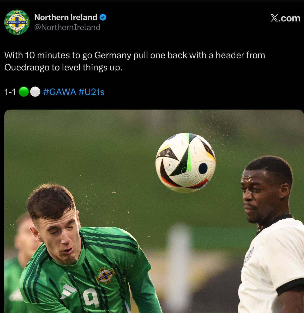 CJessXIII's tweet photo. @FootballCliches can you ‘pull one back’ to 1-1? https://t.co/HkOI4CVU45