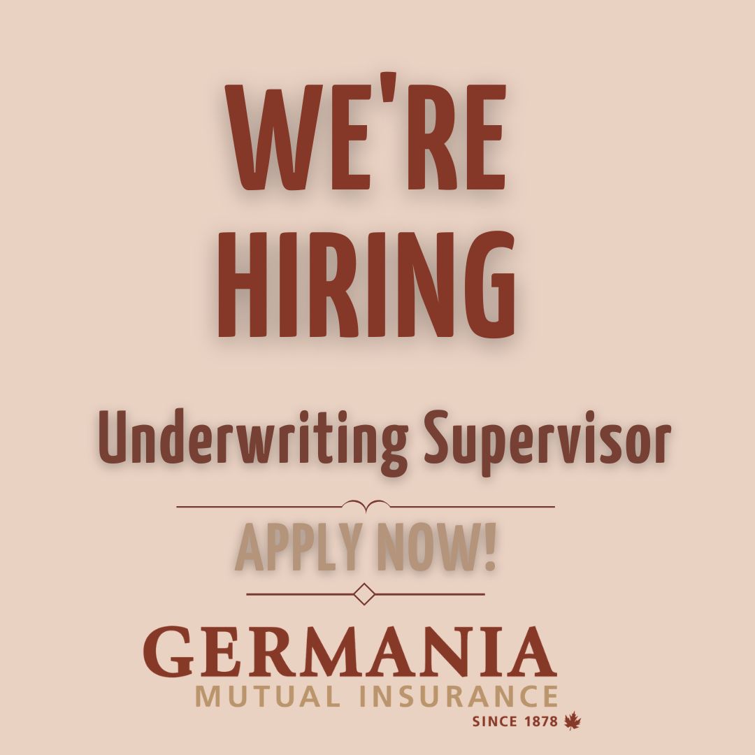 🚨 We're hiring🚨
If you are interested in joining our team as a Underwriting Supervisor. See the link below. germaniamutual.bamboohr.com/careers/58?sou…