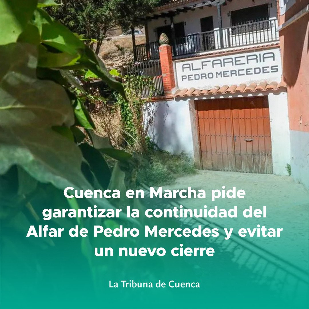 El Alfar de Pedro Mercedes vuelve a abrir sus puertas, pero si no se actúa, volverá a cerrar dentro de unos meses como sucedió durante todo el año pasado.

Pedimos al Ayuntamiento que garantice su continuidad con financiación estable y una programación viva durante todo el año.