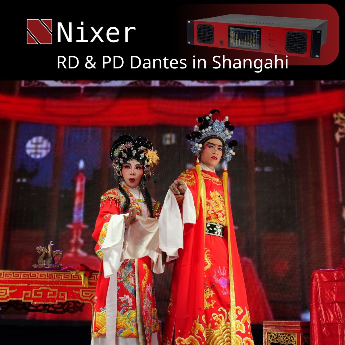 NixerProAudio's tweet photo. 🎭 We’re thrilled to share that a brand-new theatre cluster in Shanghai’s Westbund has ordered 𝟭𝟲 𝘅 𝗥𝗗 𝗗𝗮𝗻𝘁𝗲 𝗮𝗻𝗱 𝟯 𝘅 𝗣𝗗 𝗗𝗮𝗻𝘁𝗲 '𝗽𝗹𝘂𝗴 &amp; 𝗽𝗹𝗮𝘆' 𝗮𝘂𝗱𝗶𝗼 𝗺𝗼𝗻𝗶𝘁𝗼𝗿𝗶𝗻𝗴 𝗮𝗻𝗱 𝗱𝗶𝗮𝗴𝗻𝗼𝘀𝘁𝗶𝗰 𝘁𝗼𝗼𝗹𝗸𝗶𝘁𝘀. 
Why? https://t.co/xcqgD15fym https://t.co/6jr6q6pmXE