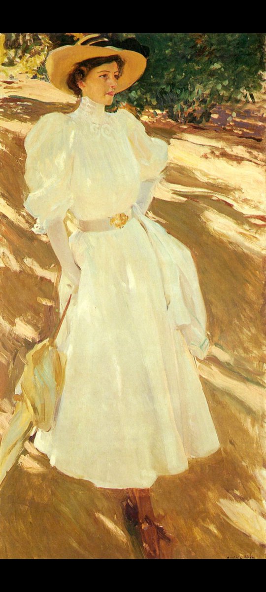 Joaquin Sorolla (1863-1923) - Maria a la Granja (1907)
#art #painting
Joaquín Sorolla y Bastida was a Spanish painter. Sorolla excelled in the painting of portraits, landscapes and monumental works of social and historical themes.
