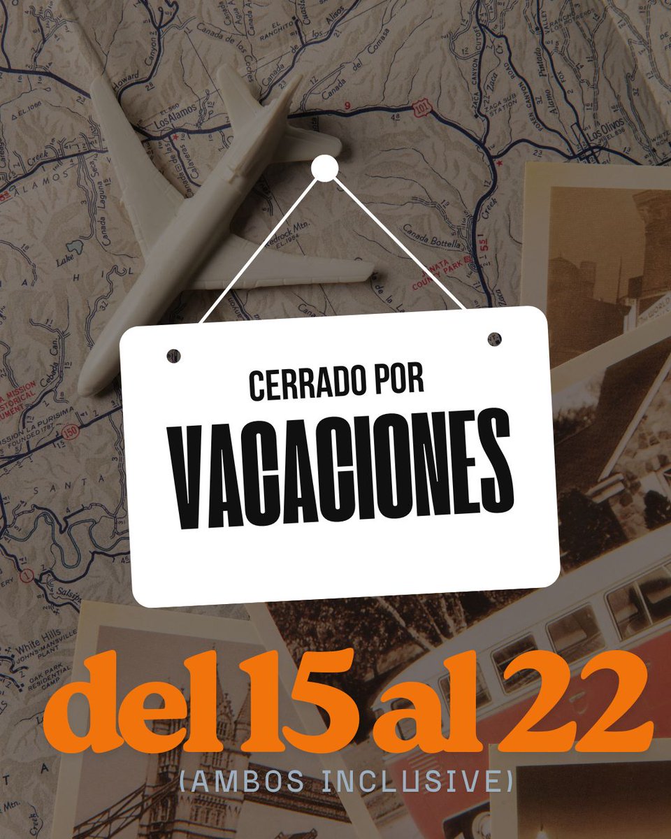 Disculpen las molestias
¡Muchas gracias por la comprensión!