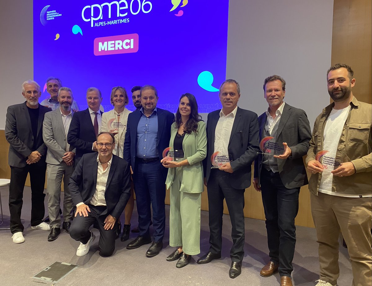 Finale départementale des Trophées des Entrepreneurs Positifs 🏆 

Félicitations aux lauréats 2025, qui incarnent avec passion et exemplarité un entrepreneuriat inspirant :
🔹Éco-responsabilité : <a href="/GroupeSclavo/">Groupe Sclavo Environnement</a>  Environnement – Frédéric Sclavo
🔹Persévérance : Euro Cash Confiseur