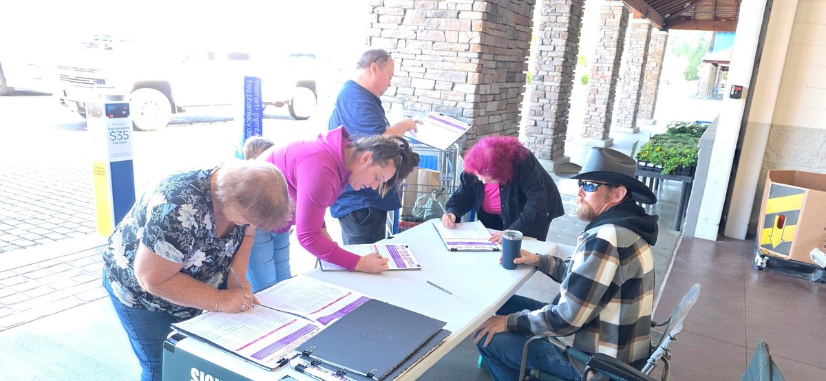 bkheywood's tweet image. Initiative Update

With the signature turn in tonight we should be close to 200K signatures already gathered on each initiative. (watch for our announcement) 

This is well over 50% needed.

As the signatures come in, we run them against the voter database to ensure that we have…