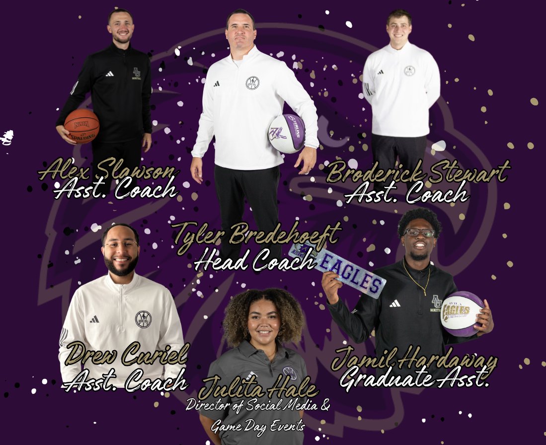 Your 2025-2026 Men's Basketball Staff!

#AvilaFirst /// #AUEagles