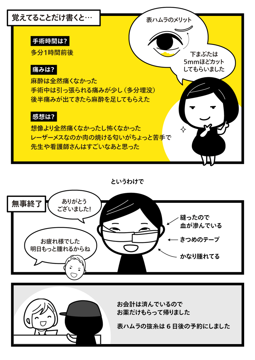 43歳でクマ改善の手術を受けた話(3/4) 