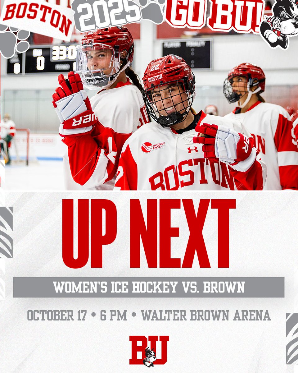 Back at home this Friday!

#GoBU