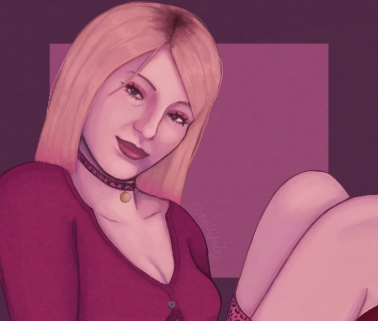 hi i draw sometimes 🦋 #silenthill2 #maria