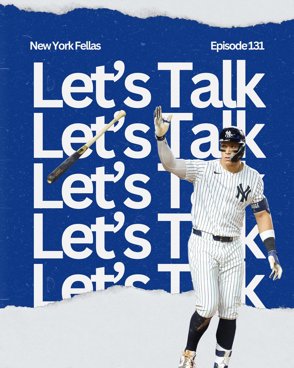 The season is over. The Yankees went home far too early this year. We break it all down in episode 131 on Apple and Spotify! Link in Bio!
