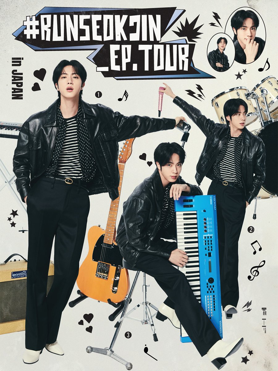 ＼👑放送まであと4⃣日👑／
『#RUNSEOKJIN_EP.TOUR in JAPAN 
京セラドーム大阪』最終公演
初回スマホ＆PCでも視聴🆗

ピュアな歌声と美しいファルセットが響く
「Don’t Say You Love Me」に注目💜
Spotify再生5億回突破もおめでとう🎉
#Jin の誠実さと愛が詰まったトークも😊
lnky.jp/CF0qZU0