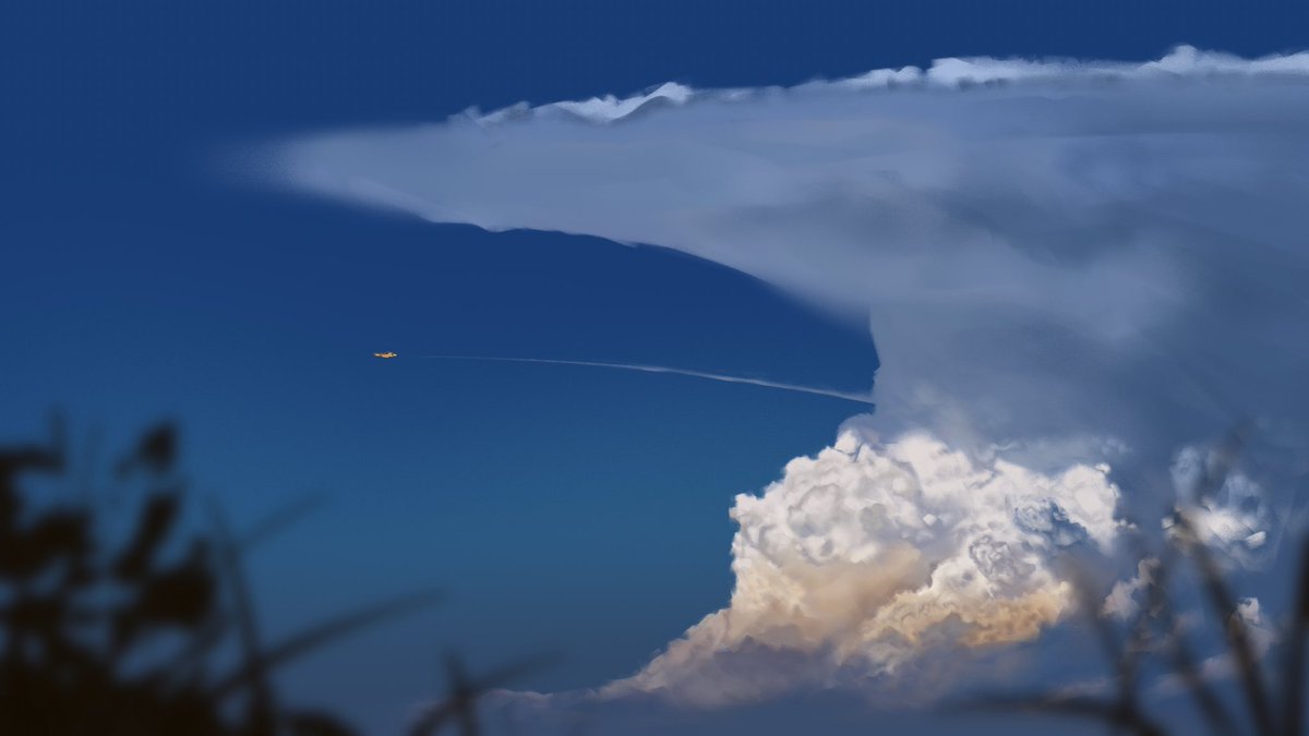 _lainlopez's tweet image. hi #PortfolioDay 

I draw clouds and sometimes clouds but I also paint clouds!