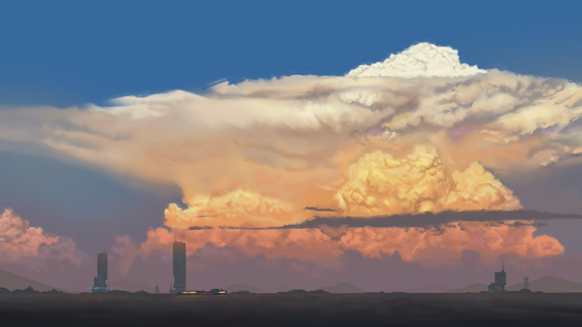 _lainlopez's tweet image. hi #PortfolioDay 

I draw clouds and sometimes clouds but I also paint clouds!