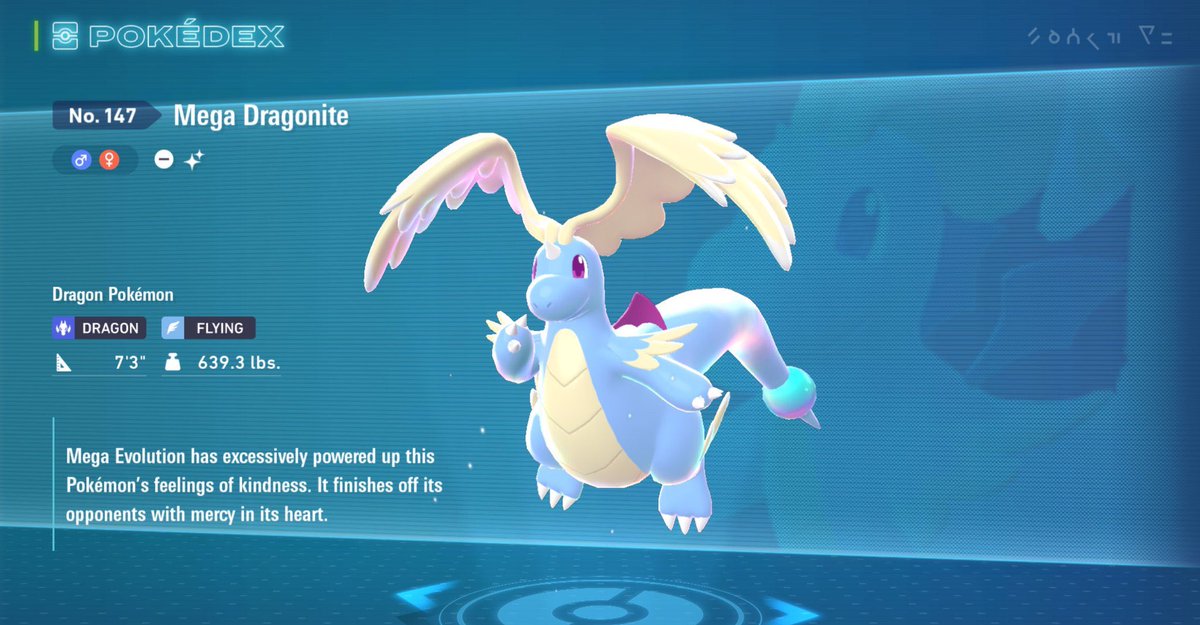 _kevolution_'s tweet image. Shiny Mega Dragonite✨
#PokemonLegendsZA