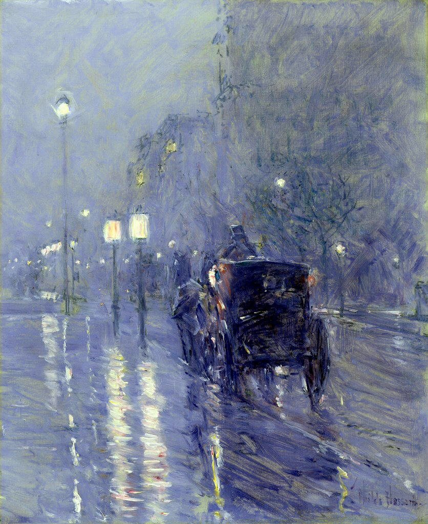 Frederick Childe Hassam, Rainy Night