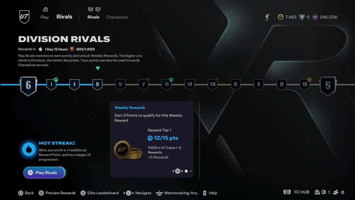 kopertii's tweet image. FC 26 DIGEST #2

It&apos;s been more than two weeks since I wrote my first post. I haven&apos;t been playing as actively as I would like. Below I&apos;m attaching a photo of my squad and progress in Rivals.

1/3

#FC26 #EAFC