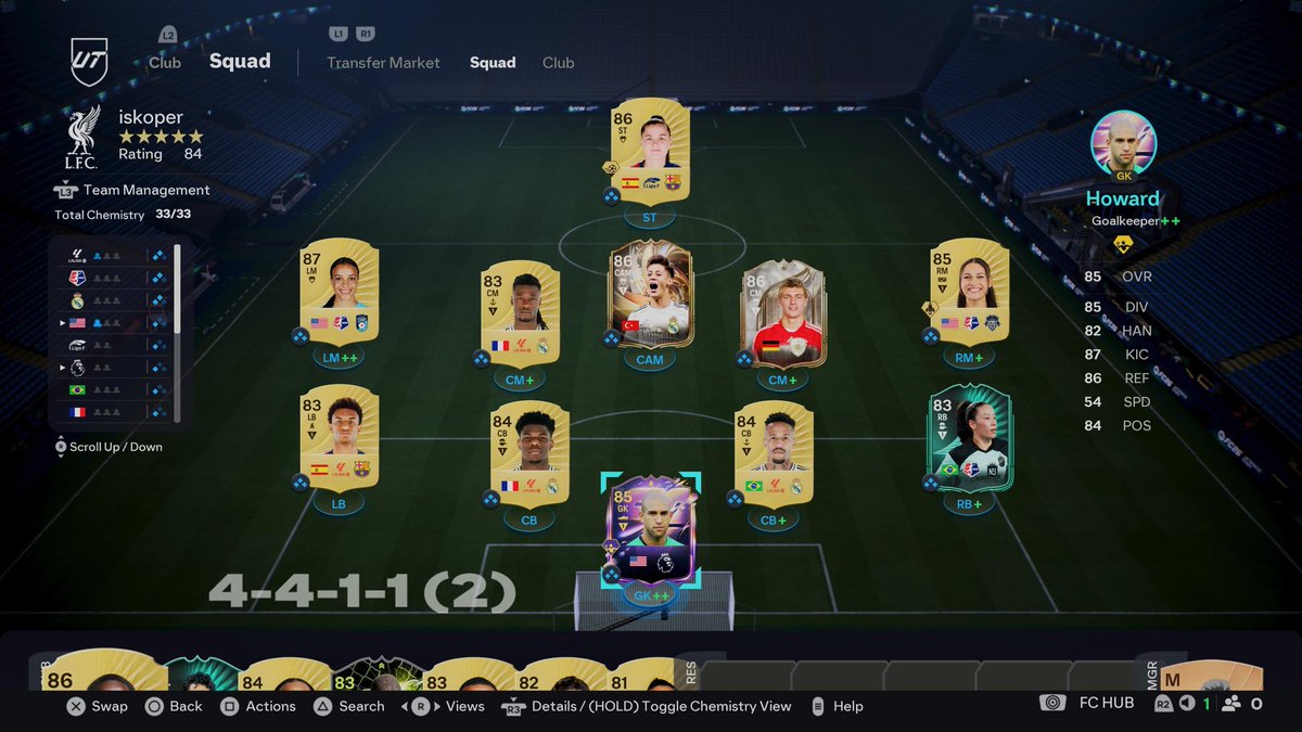 kopertii's tweet image. FC 26 DIGEST #2

It&apos;s been more than two weeks since I wrote my first post. I haven&apos;t been playing as actively as I would like. Below I&apos;m attaching a photo of my squad and progress in Rivals.

1/3

#FC26 #EAFC