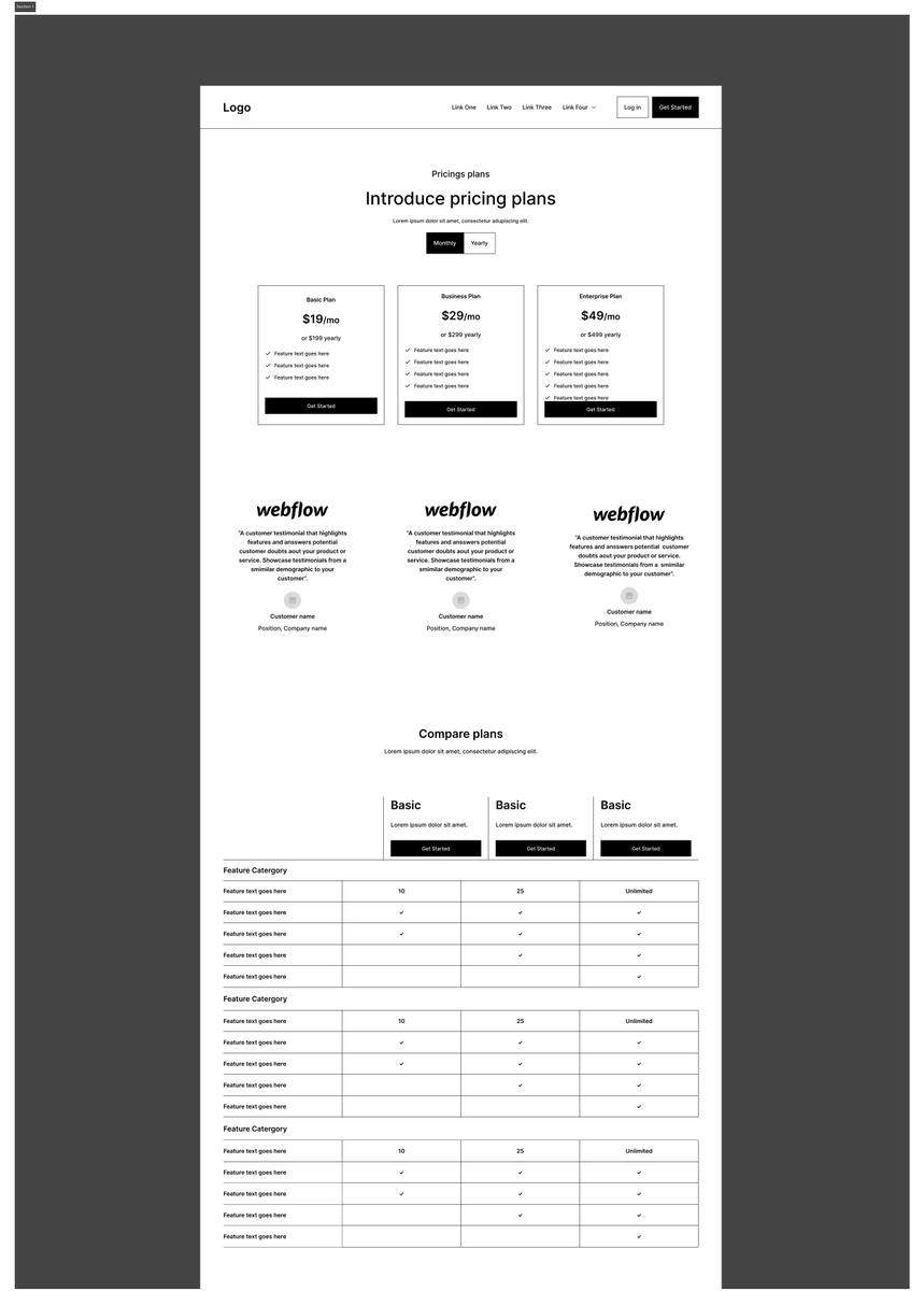 blannckk's tweet photo. I recreated a wireframe in @Figma to explore and practice the concept of Auto Layout.
#UIDesign #BuildInPublic #UIUXDesign #figma #tech #ui #autolayout https://t.co/PPYgBFc1Se