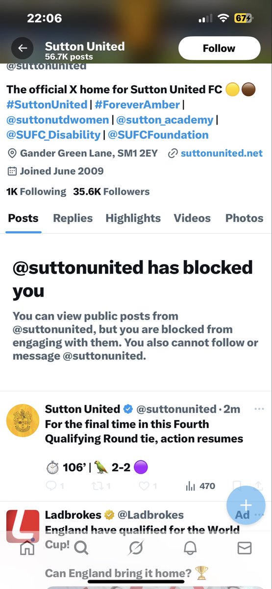 That’s…weird….<a href="/suttonunited/">Sutton United</a>