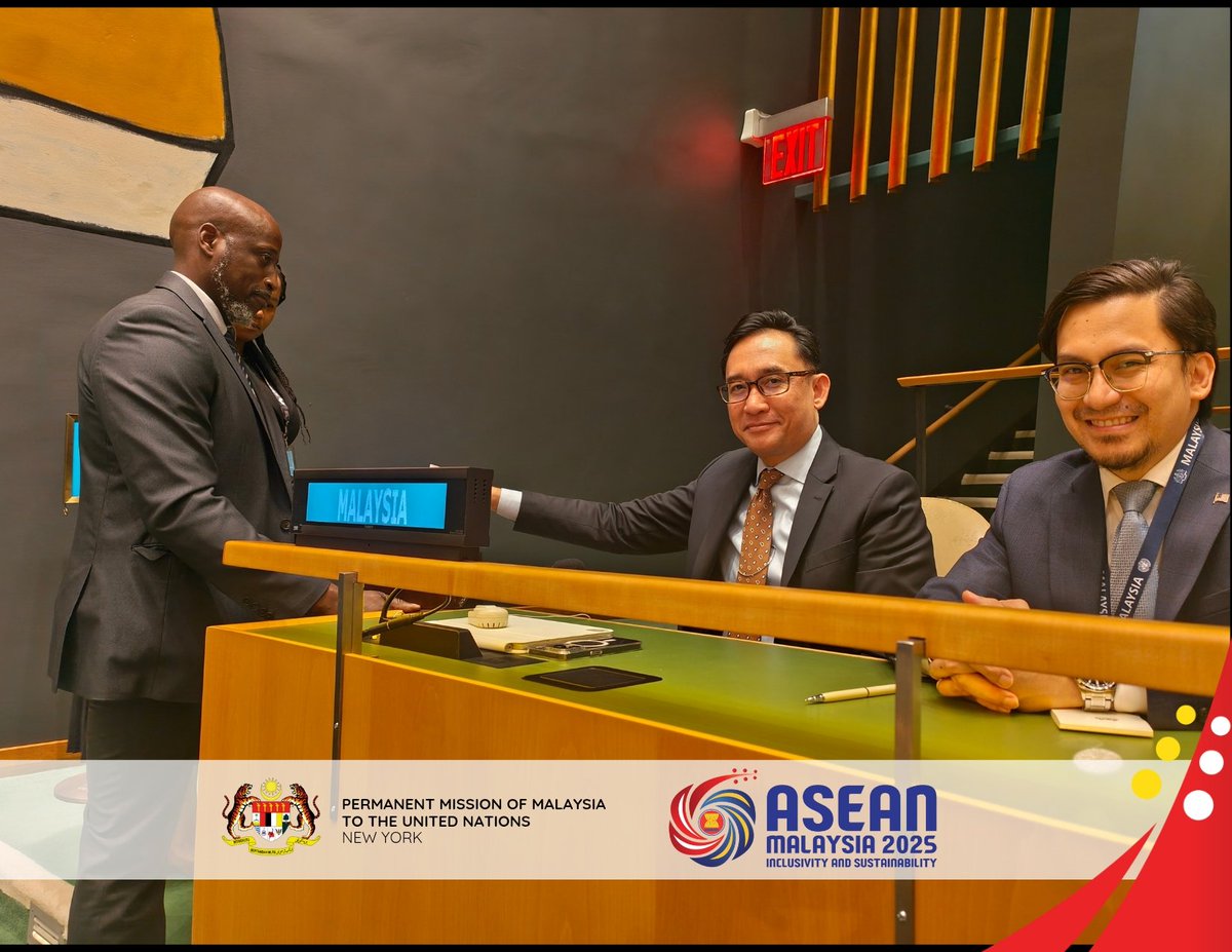 Malaysia Mission to the UN tweet media