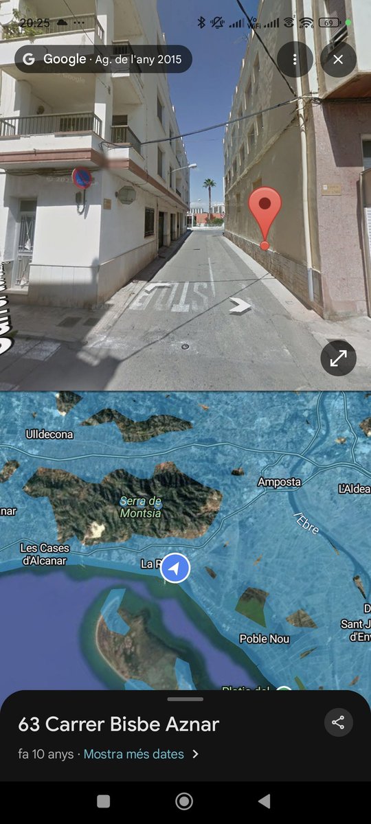 El lloc exacte on es va fer la foto. De res. Ara li expliqués al xat gpt.