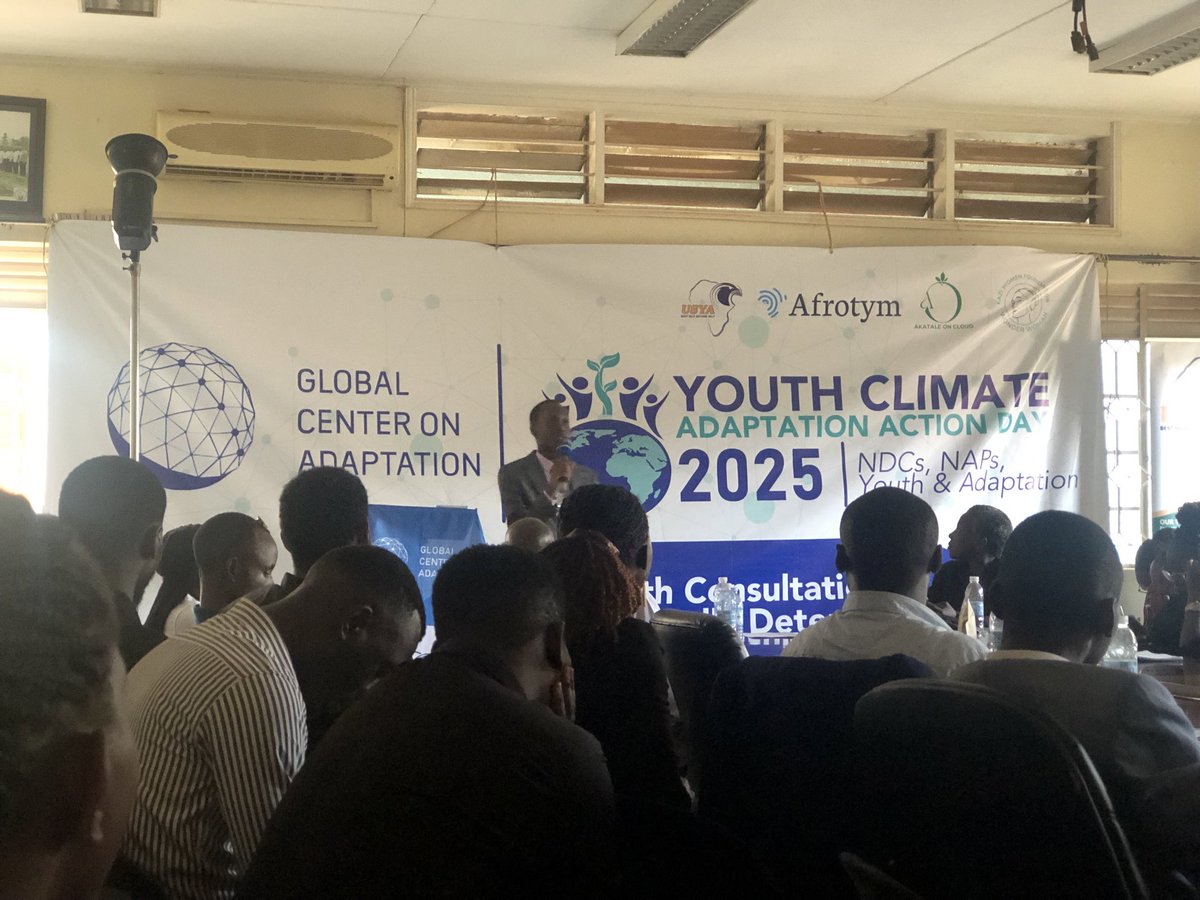 #Youth4AdaptationActionDay I'm thrilled to have participated in this year's Youth Consultations Engagement, alongside Uganda's dynamic youth leaders, as we explored the Nationally Determined Contributions (NDCs) and National Adaptation Plans (NAPs) in Uganda's context.