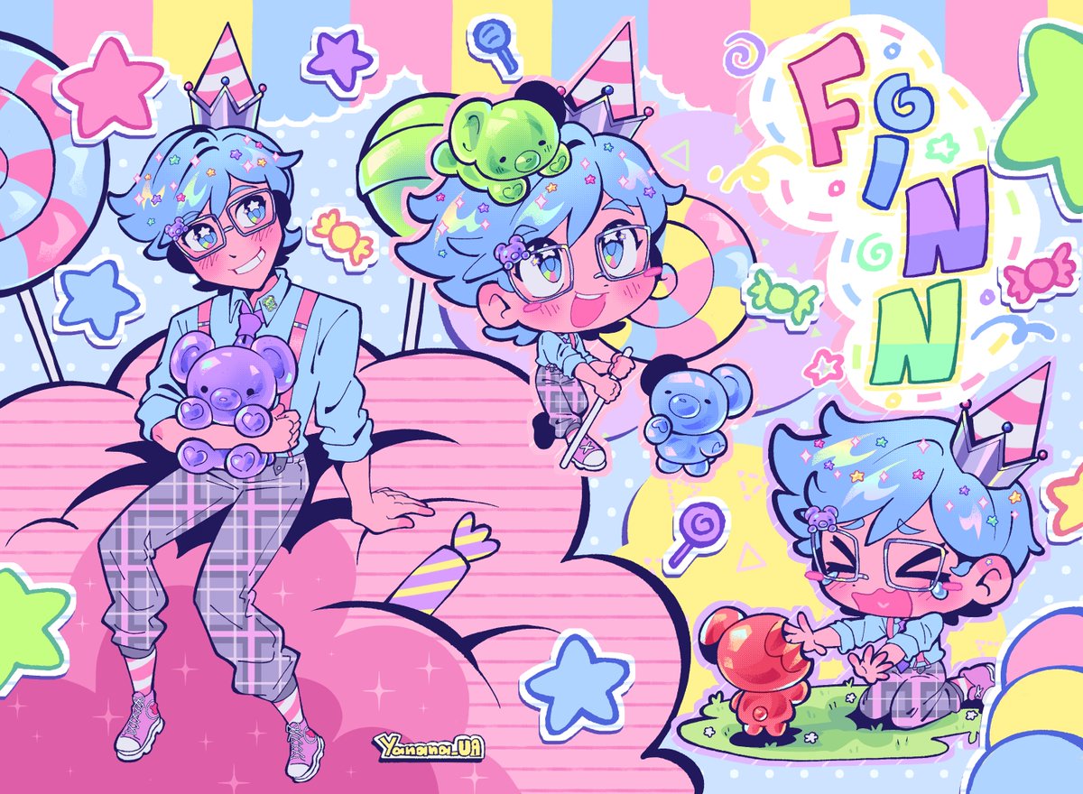FinnFairyFloss【Eternal-E】 tweet media