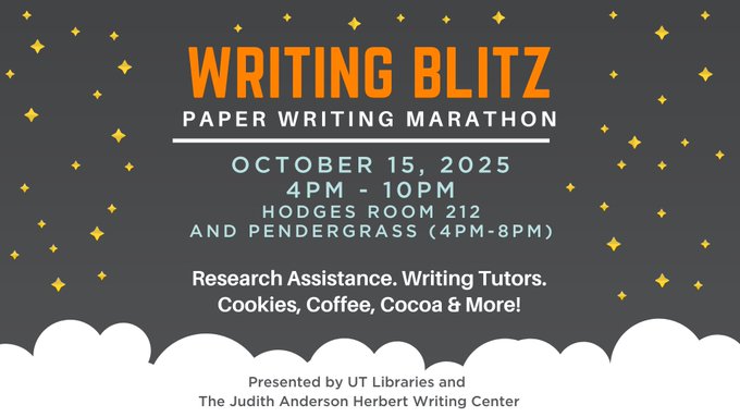 Judith Anderson Herbert Writing Center tweet media