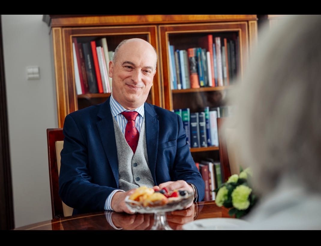 Dr José Pedro Montero, Presidente de la ASGP, Asociación de Secretarios Generales de los Parlamentos, en visita Oficial al Parlamento de Polonia.  Octubre 14