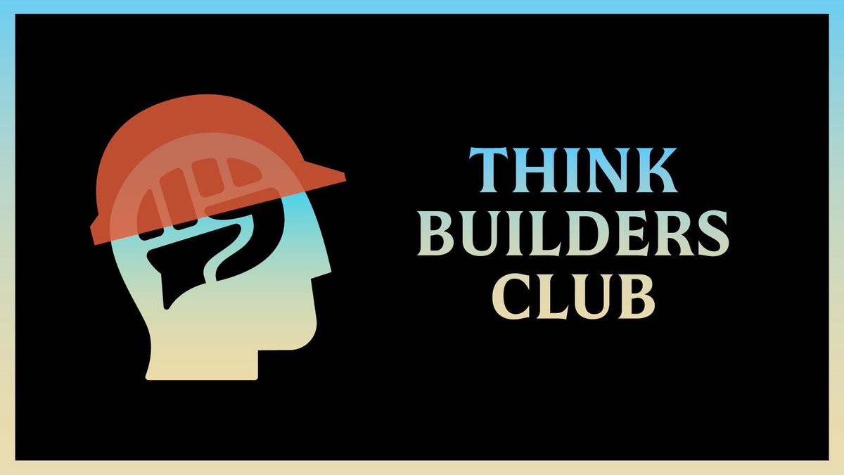 TUESDAYS ARE FOR BUILDERS ✊.  . 

Builders Club 🧱
- 1pm PT
Come see the latest developments with ThinkOS &amp; projects within the THINK ecosystem. Share what you are working on.

Open Build Session 🌐
- 3pm PT
Work and build together with community members live.  

Links below👇