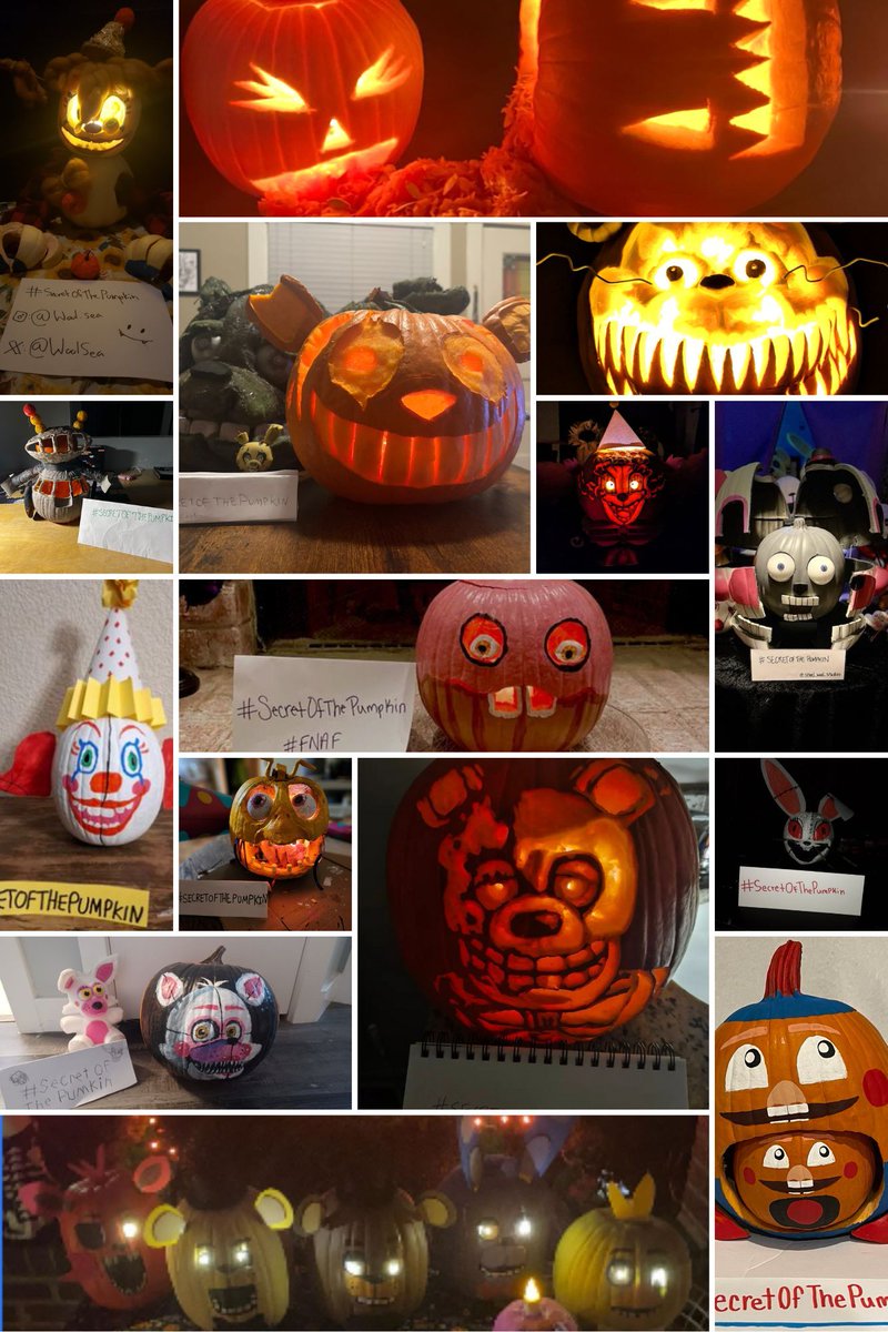 🎃 1 week until the pumpkin carving contest begins 🎃 

Which category are you going to enter? Carved or Animatronic?