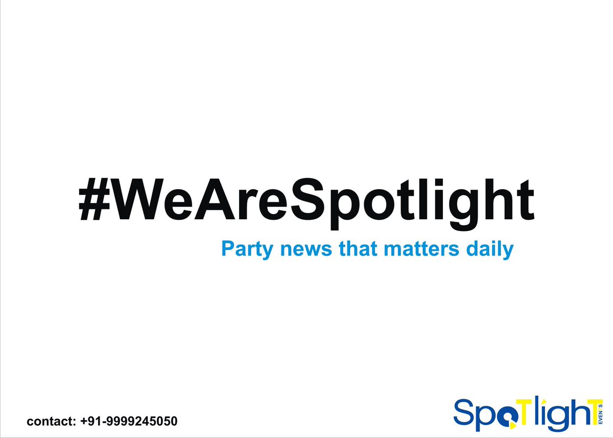 Spotlight Events (@SPOTLIGHTINDIA) / Posts / X