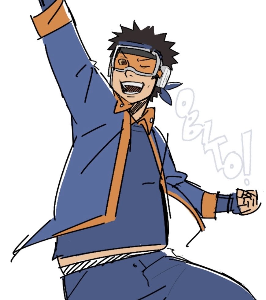 his name is obito uchiha and he’s gonna be hokage believe it!