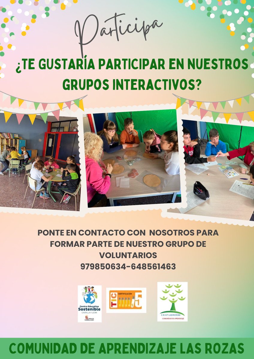 DIVIÉRTETE, JUEGA, APRENDE, DISFRUTA, CONVIVE..... LA COMUNIDAD DE APRENDIZAJE DE LAS ROZAS TE INVITA A PARTICIPAR DE ESTA AVENTURA.

<a href="/educacyl/">Educación JCyL</a> 
<a href="/aytoguardo/">Ayuntamiento Guardo</a>