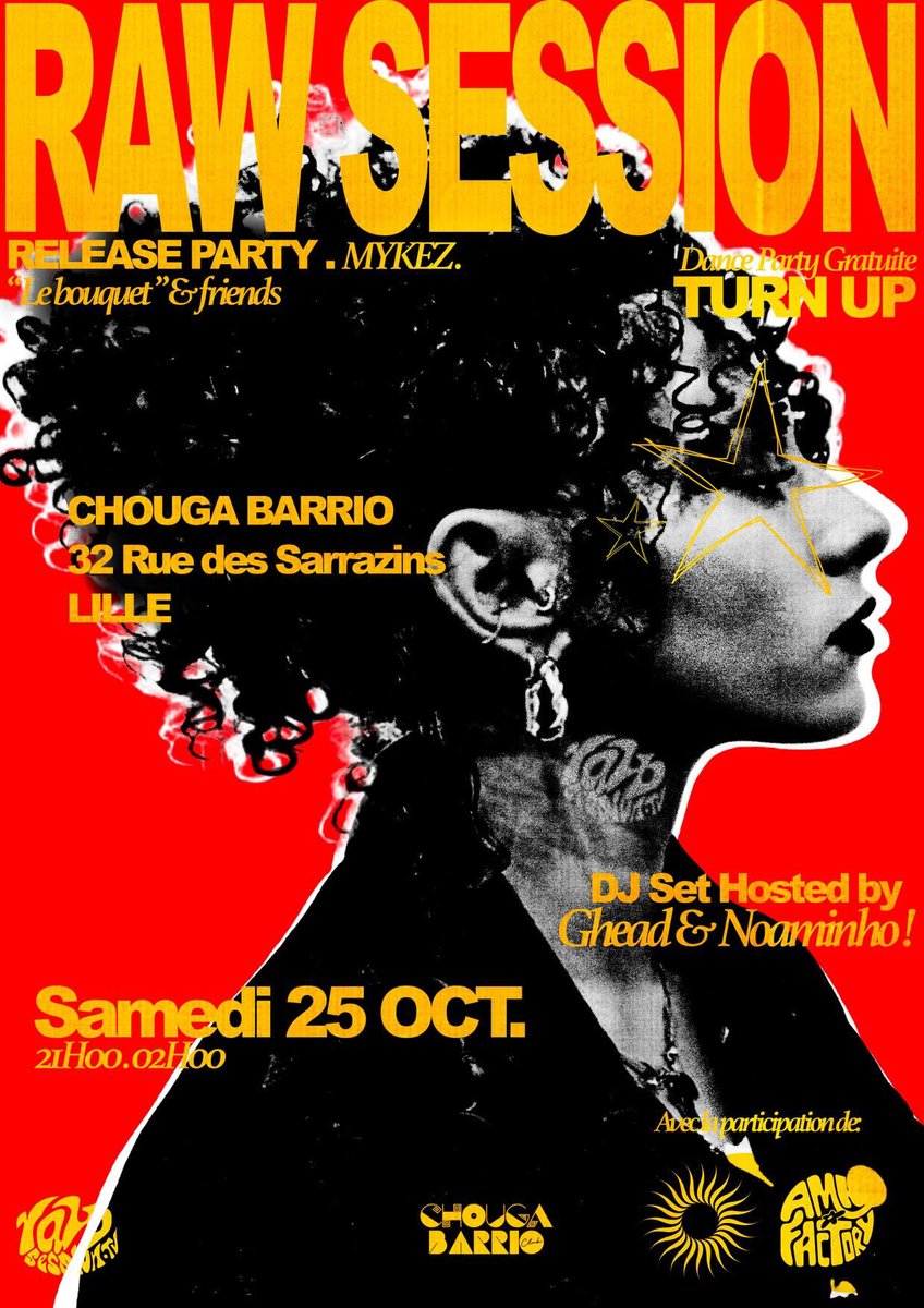 mes lillois ‼️‼️

venez en balle le 25/10 au Chouga Barrio (c’est place de wazemmes) 
ca mixe avec <a href="/noamihno/">⛈</a> 4h en tt, ca va barder
