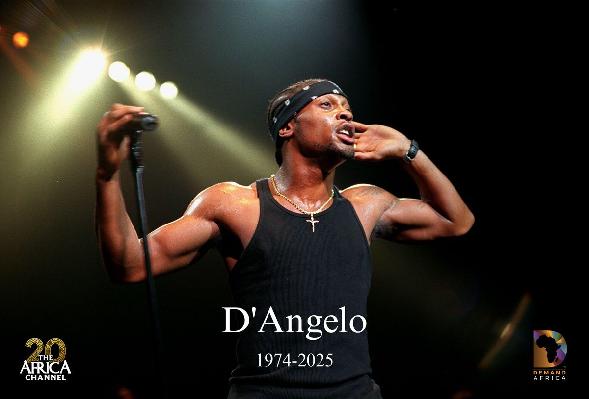 We honor the extraordinary life and legacy of D’Angelo, an artist whose soul, sound, and spirit uplifted generations across the African diaspora.

 Gone too soon, but his rhythm remains eternal. #RIPDANGELO