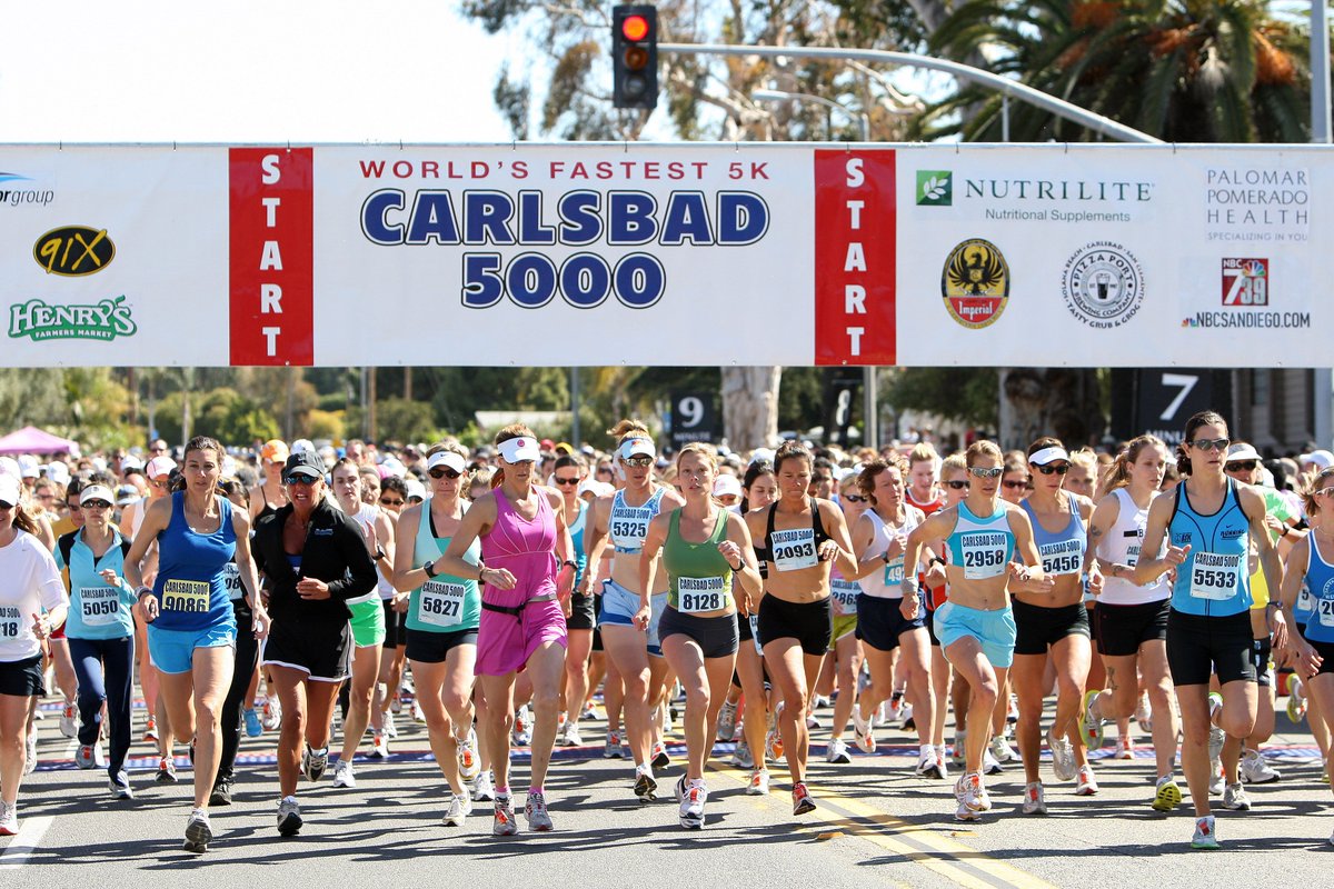 DanCruzNews's tweet photo. From a legacy of world records to the iconic @PizzaPortBeer post-race party, the #Carlsbad5000 has defined road running in San Diego since 1986. 

Celebrate history with the 40th edition on April 12, 2026. $40 registration promotion is now live: 

https://t.co/t377cXigst https://t.co/NMhtUoXqEn