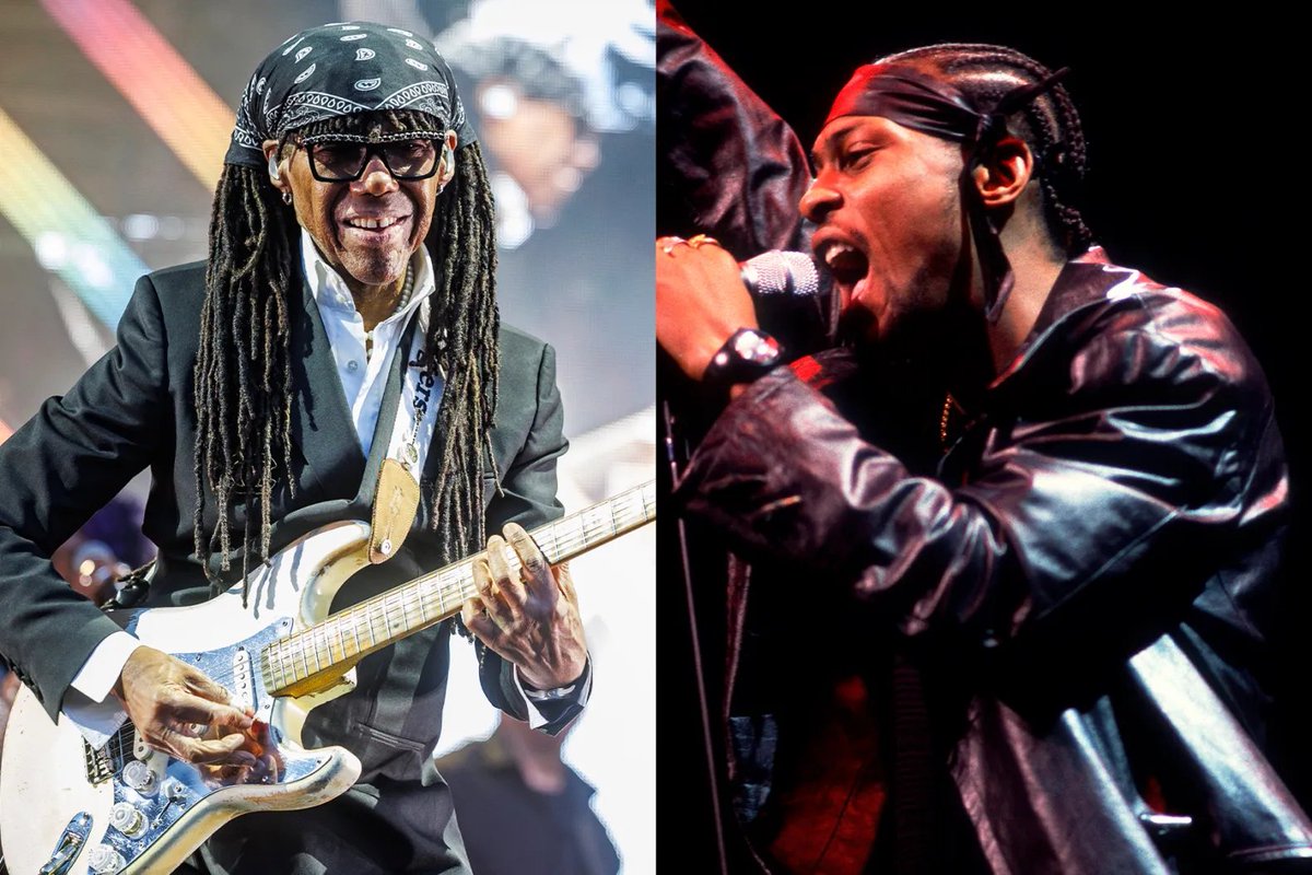 RollingStone's tweet photo. Nile Rodgers honored D’Angelo with a memory of their meeting and a keepsake from the moment. 

"He was trying to figure out what to do with the music he’d brought with him. I listened to every cut…not just out of respect but because it was smoking."
https://t.co/5Fa3qtnIRv https://t.co/rumo4kgafM
