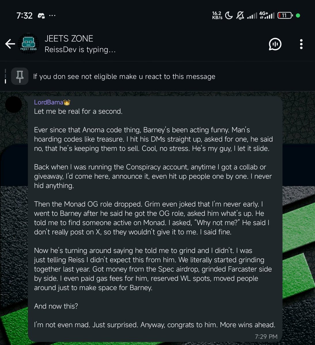 0x_mav's tweet image. This life just try dey Eligible.

cause omo.....