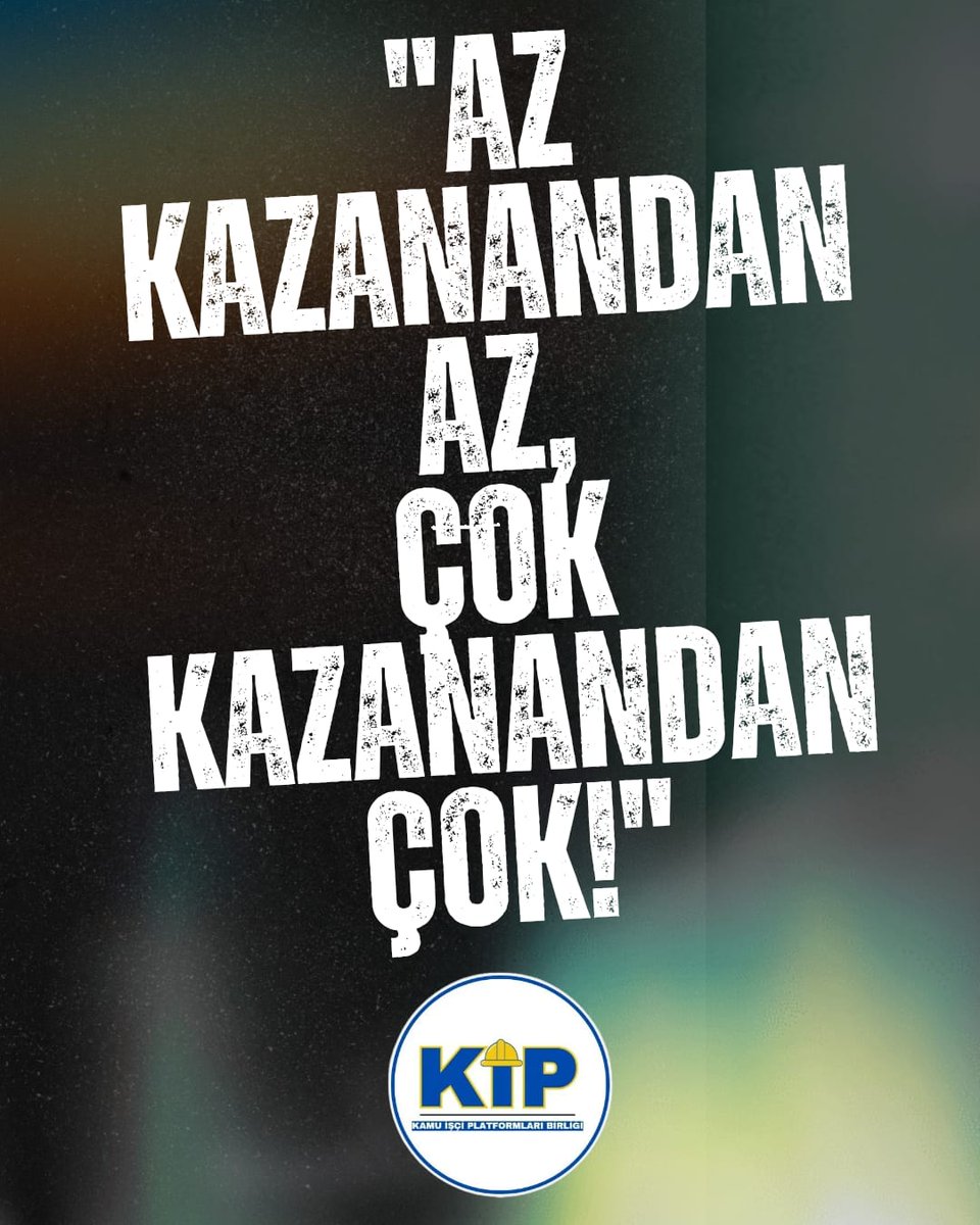 işçiVergide Adaletİstiyor