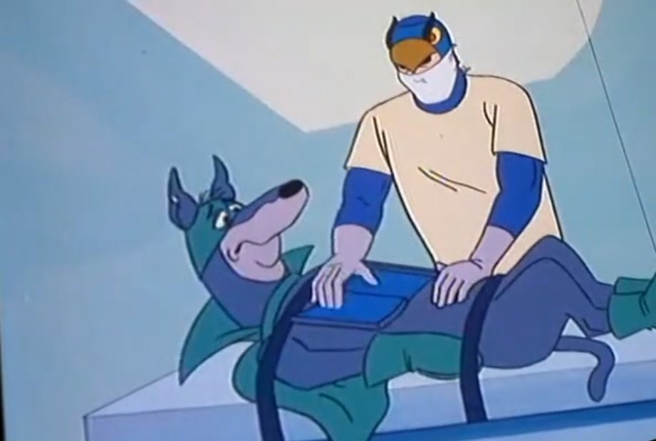 _BlueFalconRP's tweet image. "Hold still, Dog Wonder. Your A-392 tab somehow got put into your Z-427 slot when it was supposed to be in your X-427 slot. Not only that, your parabolic matrix needs to be adjusted as well."