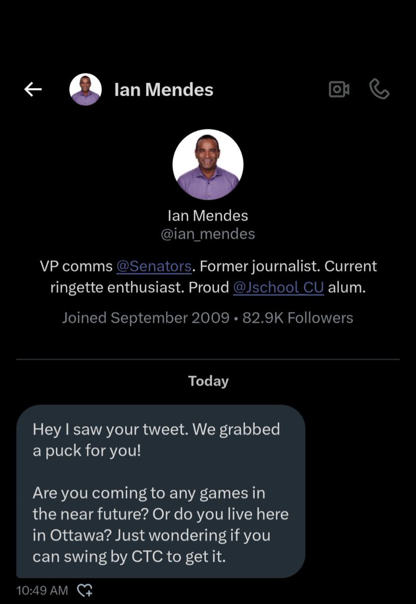 Things like this make me a fan for life. Ian is an absolute gem to this organization.
