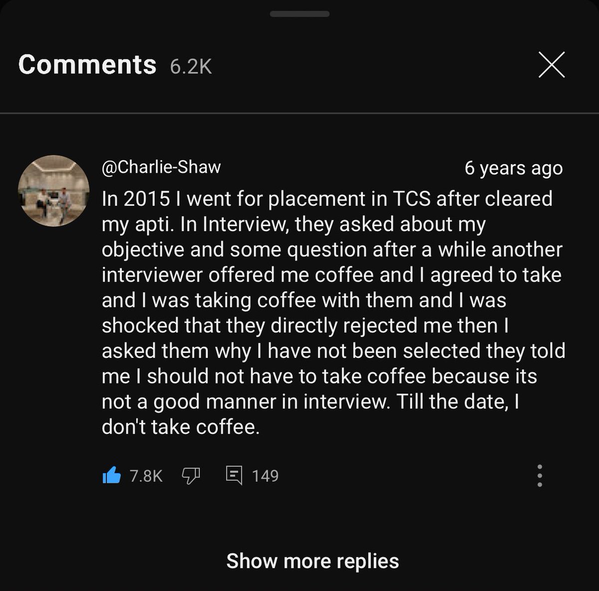 This is how hiring works in India btw

Found this under AIB’s comment section