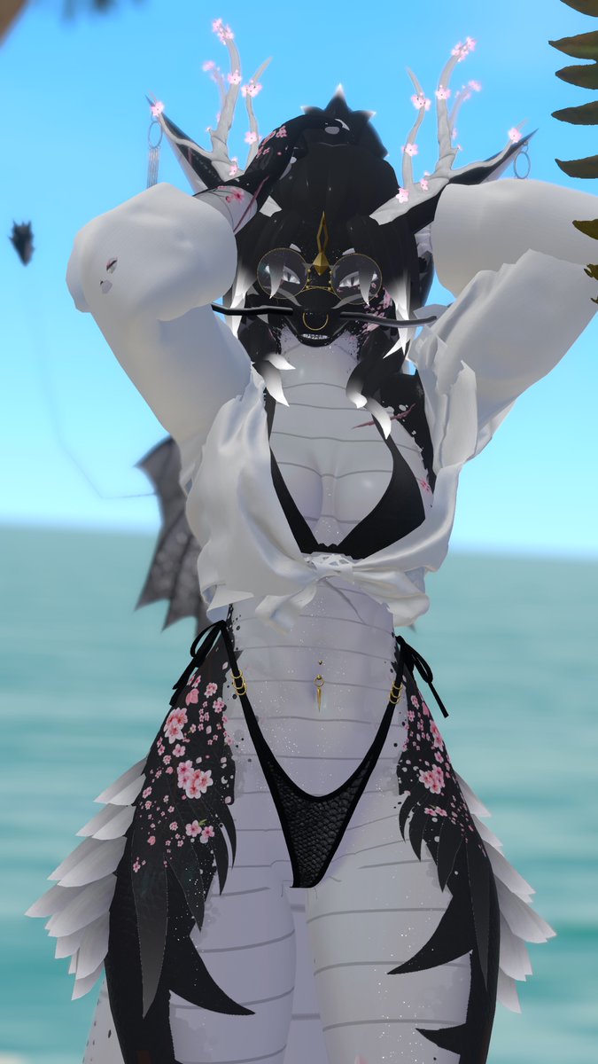 MuraDragon_'s tweet image. it’s always a good day for the beach~🐉