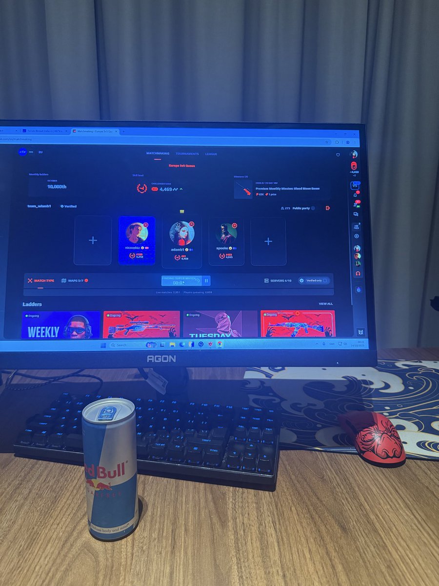 adamb_cs's tweet image. faceit + redbull does it get any better? ⚡️⚡️🌩️

#DreamOG