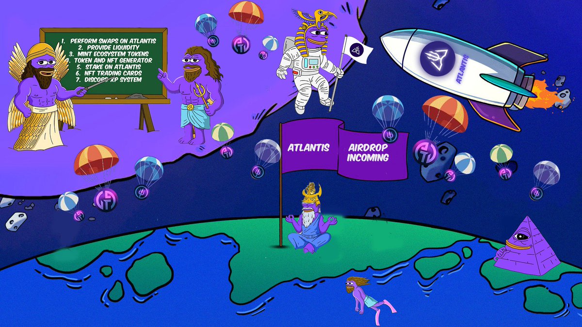 Lex_duck01's tweet image. Ineligible for @monad airdrop?
Well @AtlantisDEX_xyz airdrop is right round the corner with clear criteria for you to follow 💸
Public IDO has now reached $400,000 USDC raised 💰
Atlantis is rising 🛸🚀