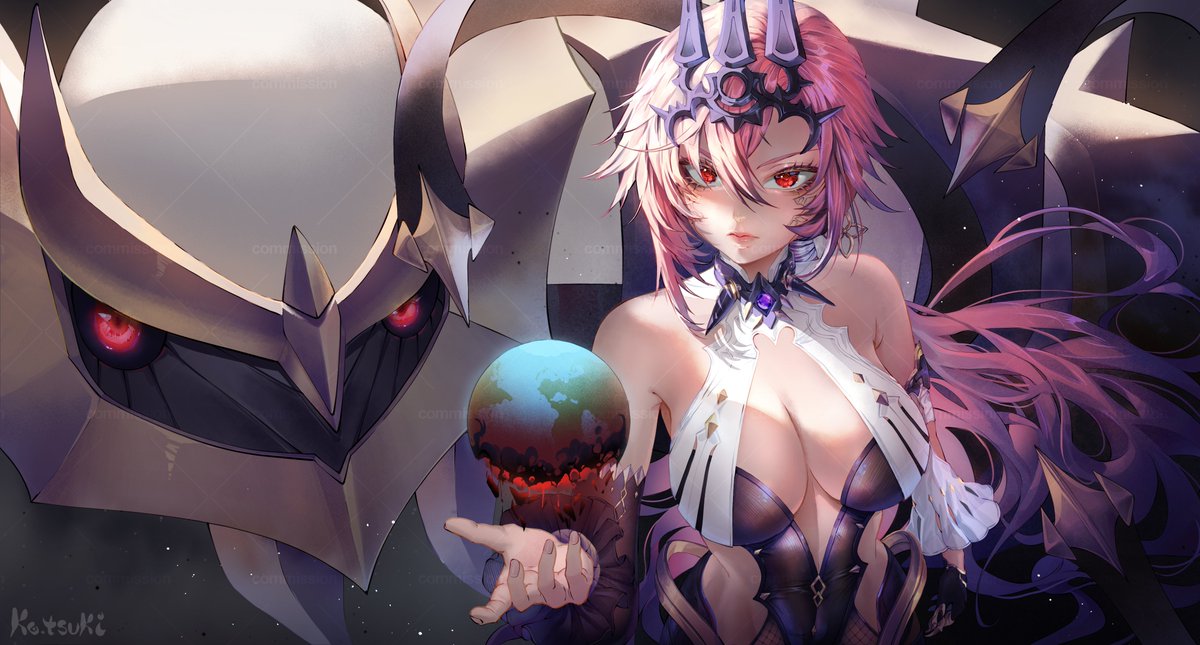 KotsukiArts's tweet photo. Commissioned by Gwyn~(●'◡'●) https://t.co/NEAC2hacYm