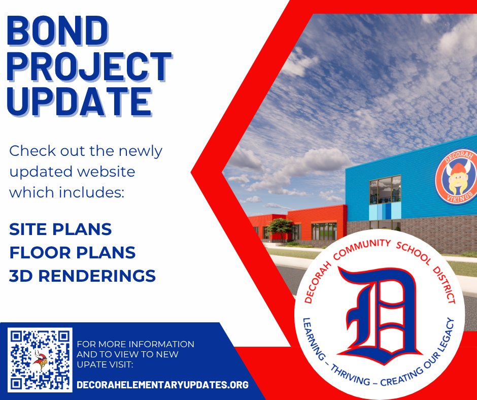 Check out the newly updated website: decorahelementaryupdates.org