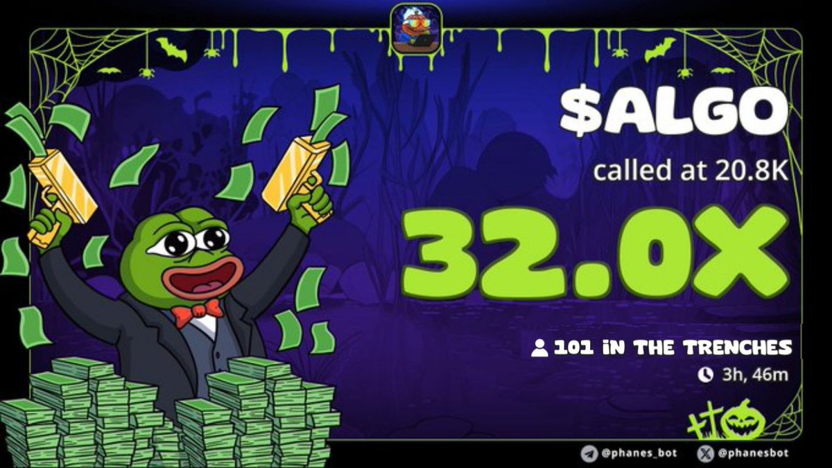 101_soltrenches's tweet image. $ALGO on $sol

Gave entry 20k→665k MC at ATH
32x solid done since dropped in the group 
📈📈📈📈
Sending more

Profits all day, fade at your own risk.
Send a DM to join my private group

#algo #唢呐 #network #dog #entro #会面 #pfp #lion  #nobody #elizabeth