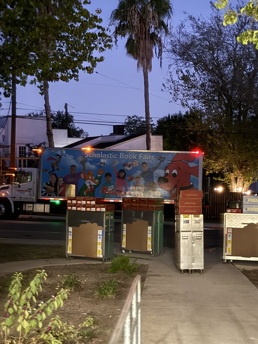 LibraryAHCES's tweet image. It’s no secret that this Librarian: Blanca Taboada, ONLY wakes up before the ☀️when it’s Book Fair season-I do it for the kids😄😎!Oh the @Scholastic Book Fair is finally here! CE parents, we kick off on Oct. 21st, during parent-teacher conferences!Please don’t miss the magic✨!